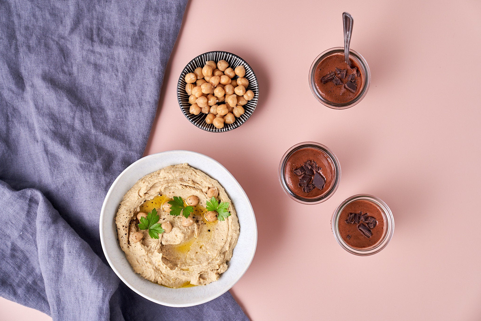 Dessert met kikkererwten: recept voor vegan chocolademousse