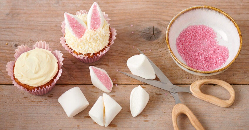 Paashaasmuffins: het eenvoudige paasrecept voor zoete muffins