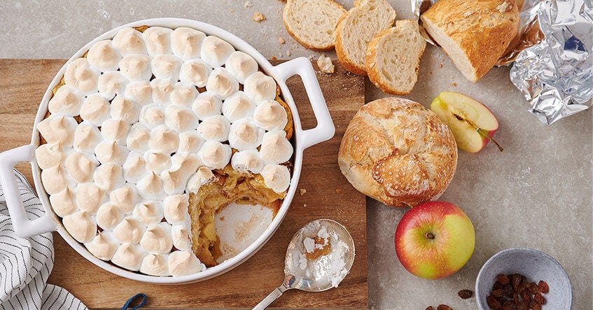 Oostenrijkse Scheiterhaufen: de klassieker met meringue-topping, gemakkelijk zelf te bakken