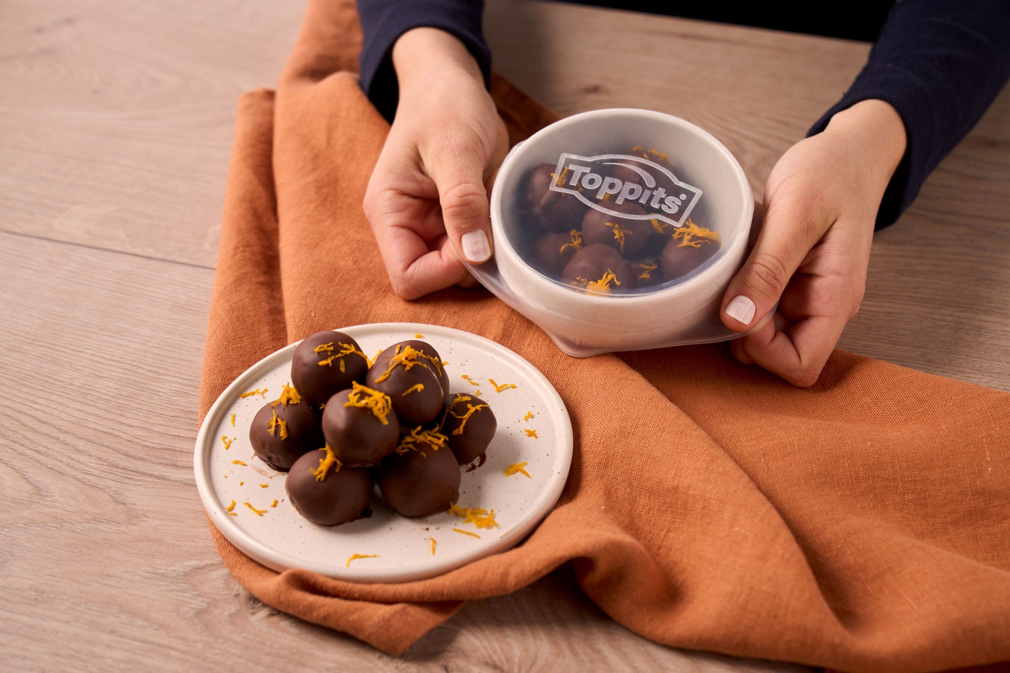Chocoladetruffelrecept: zelf veganistische sinaasappeltruffels maken