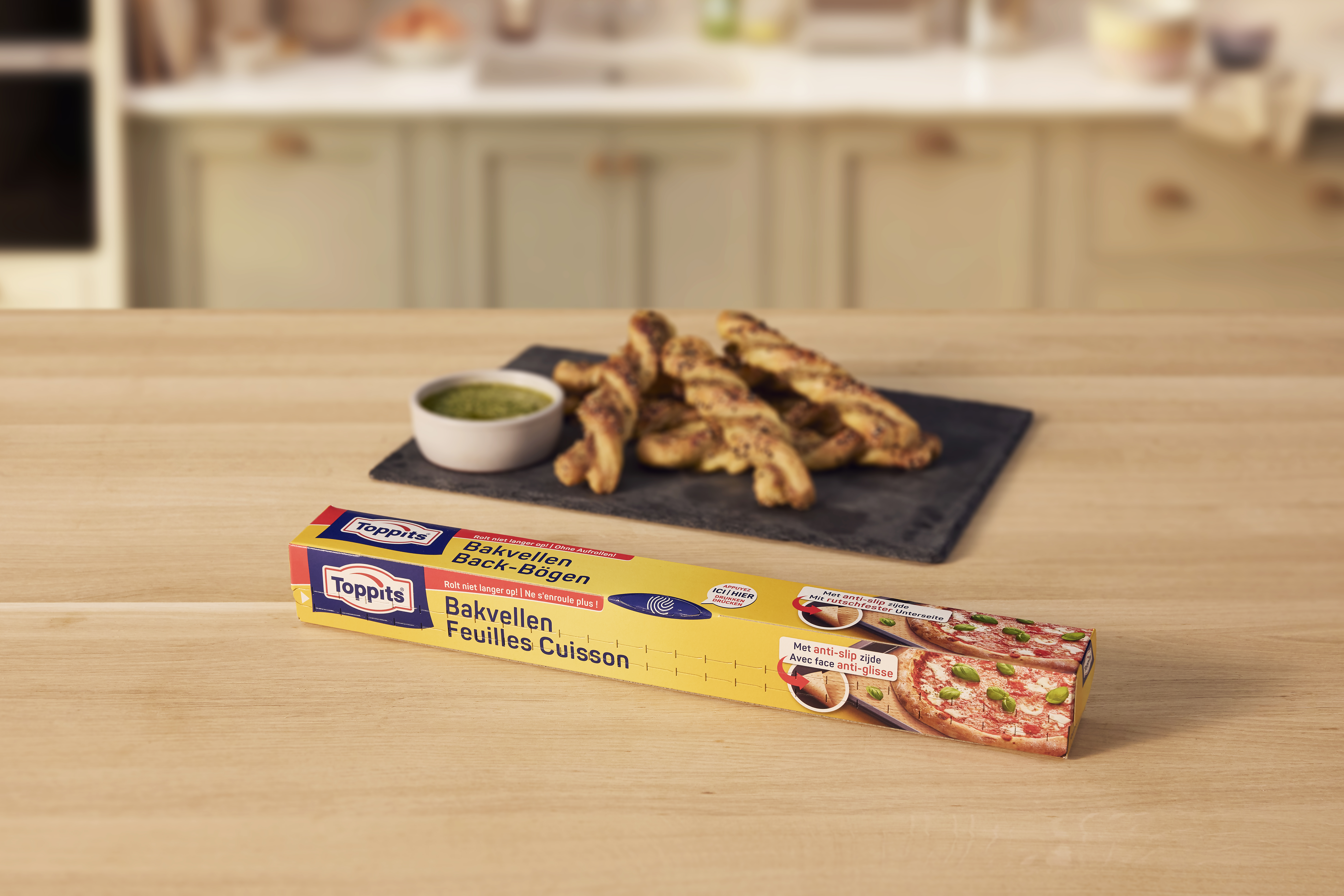 Parmezaanse pestotwists