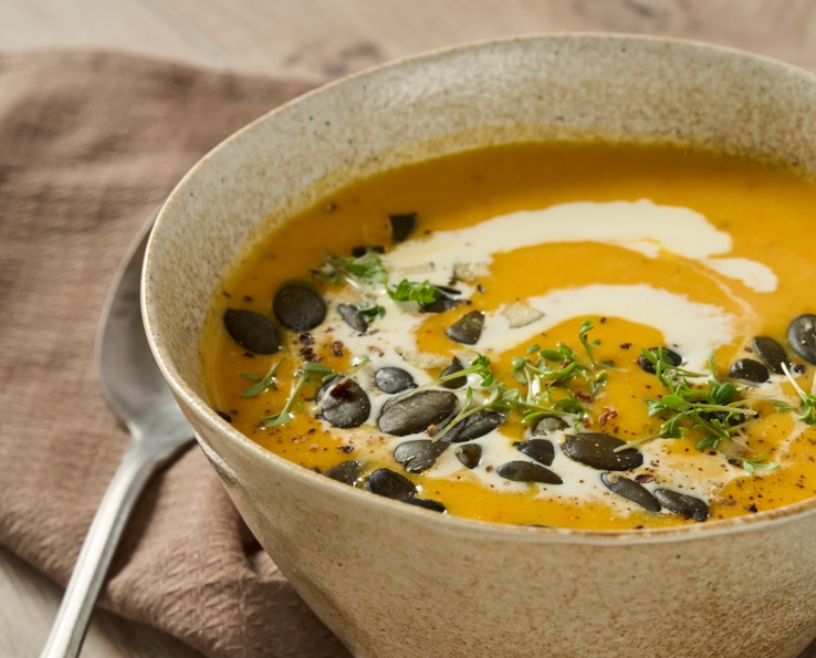 Klassieke pompoensoep met Hokkaido – eenvoudig en romig