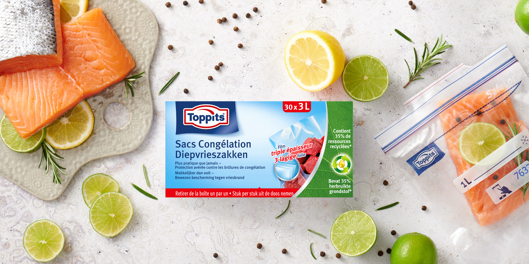 Diepvrieszakjes Toppits Diepvrieszakjes Toppits