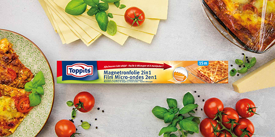 Toppits® Magnetronfolie 2in1